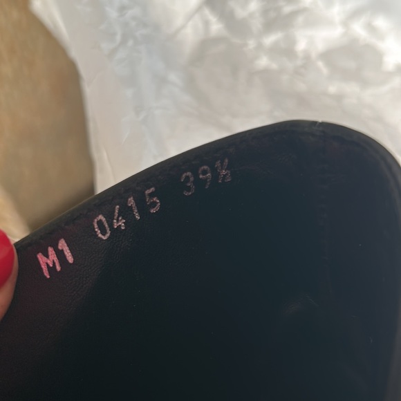 Christian DIOR Black Leather Amazing Boots,9.5 - Picture 9 of 10